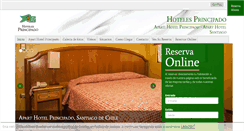 Desktop Screenshot of aparthotelprincipadosantiago.com